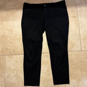 GAP Black Slim City Pants